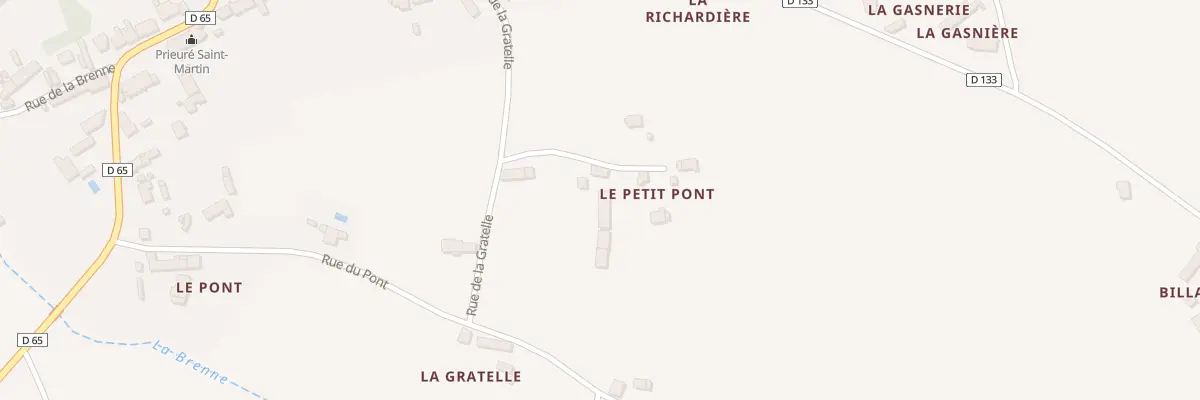 Plan du 10 Le Petit Pont à Lancé