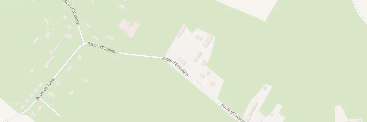 Plan du 2020 Rte d’Ecrepigny à Vassonville