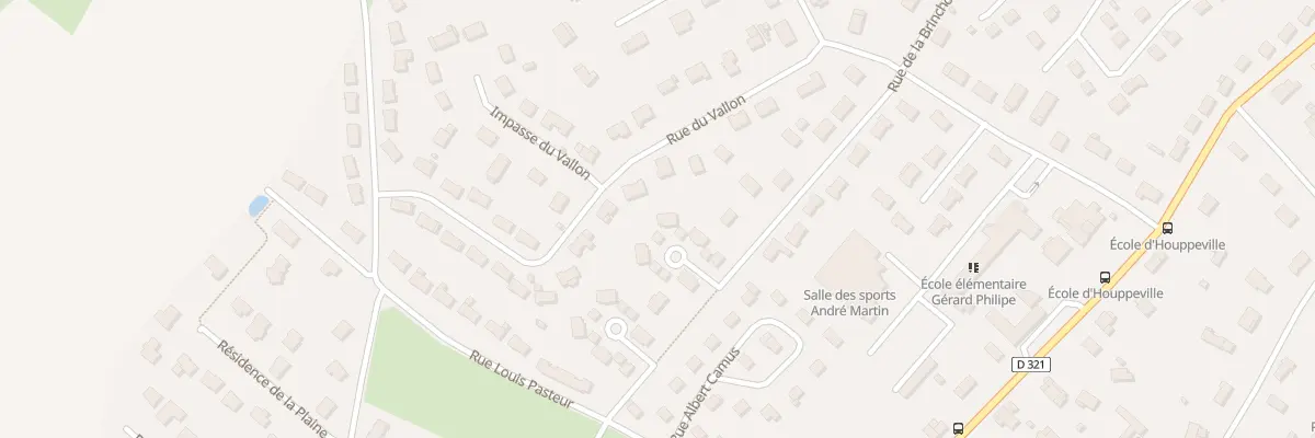 Plan du 9 Imp de l’An 2000 à Houppeville