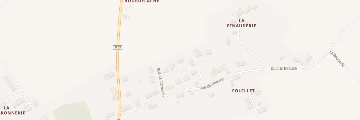 Plan du 6 Rue de l’Ormeau à Lancé