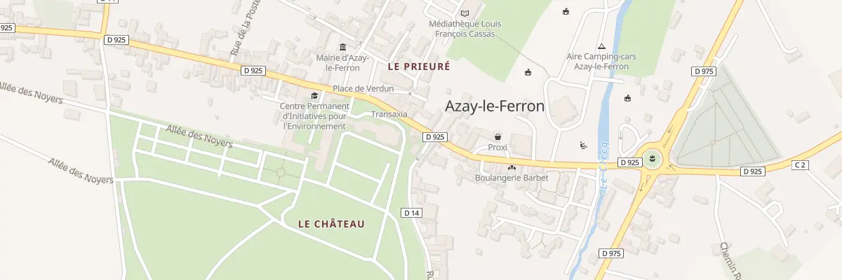 Plan du 27 Rue Hersent Luzarche à Azay-le-Ferron