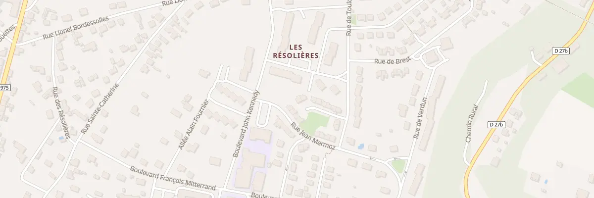 Plan du 16 Rue Duguay Trouin au Blanc