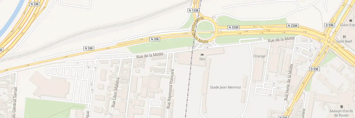 Plan du 124 Rue de la Motte au Petit-Quevilly