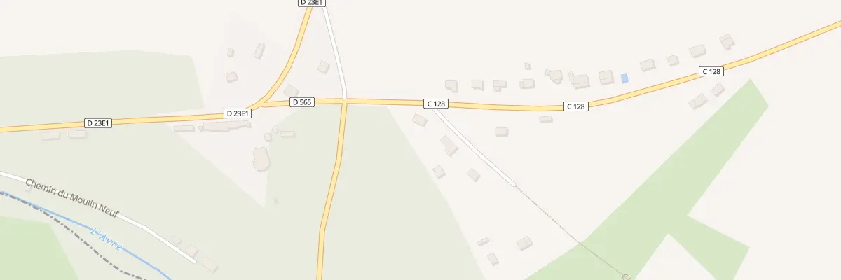 Plan du 9001 Rte de la Varenne à Breux-sur-Avre
