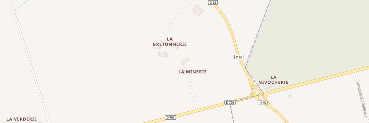 Plan du 22 Les Mineries à Saint-Étienne-des-Guérets