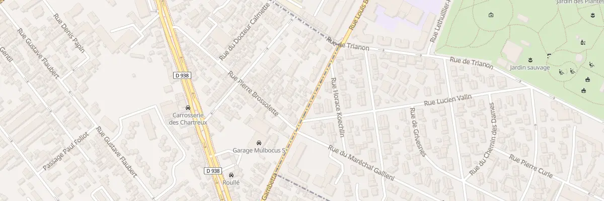 Plan du 28 Rue Gambetta au Petit-Quevilly