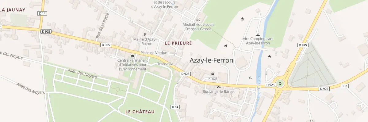 Plan du 18 Rue Hersent Luzarche à Azay-le-Ferron