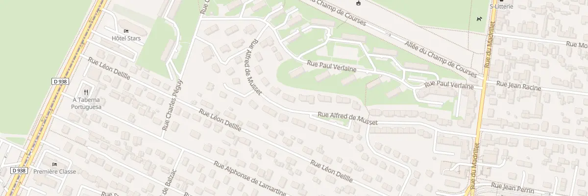 Plan du 13 Rue Alfred de Musset à Saint-Étienne-du-Rouvray