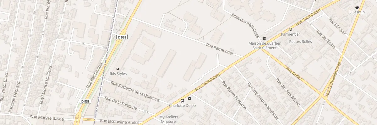 Plan du 226 Rue Saint-Julien à Rouen