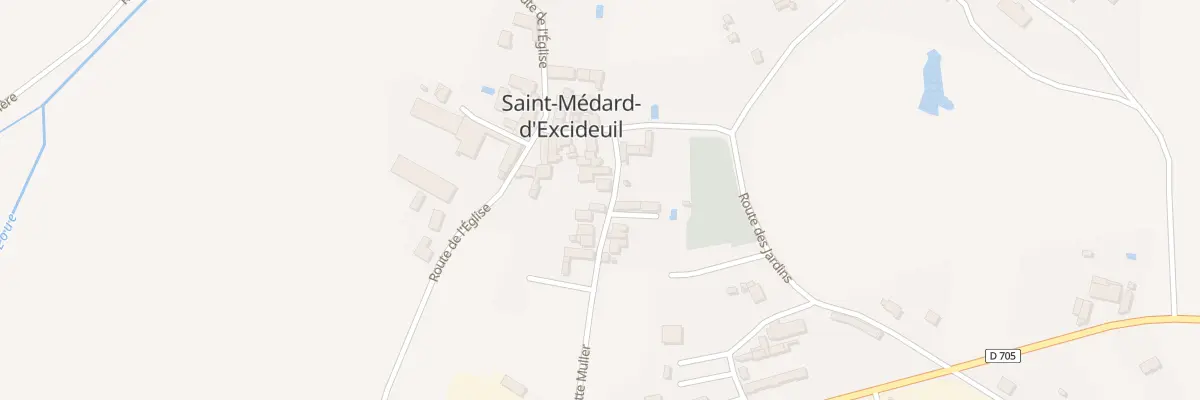 Plan du 109 Le Bourg à Saint-Médard-d’Excideuil