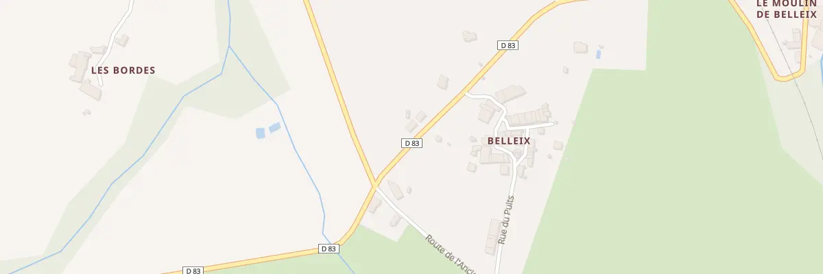 Plan du 1 Rue du Moulin à Blond