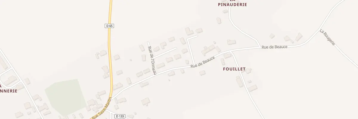 Plan du 3 Rue de l’Ormeau à Lancé