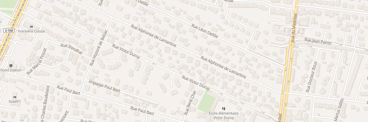 Plan du 47 Rue Lamartine à Saint-Étienne-du-Rouvray