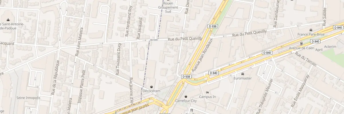 Plan du 24C Rue du Nouv Monde à Rouen