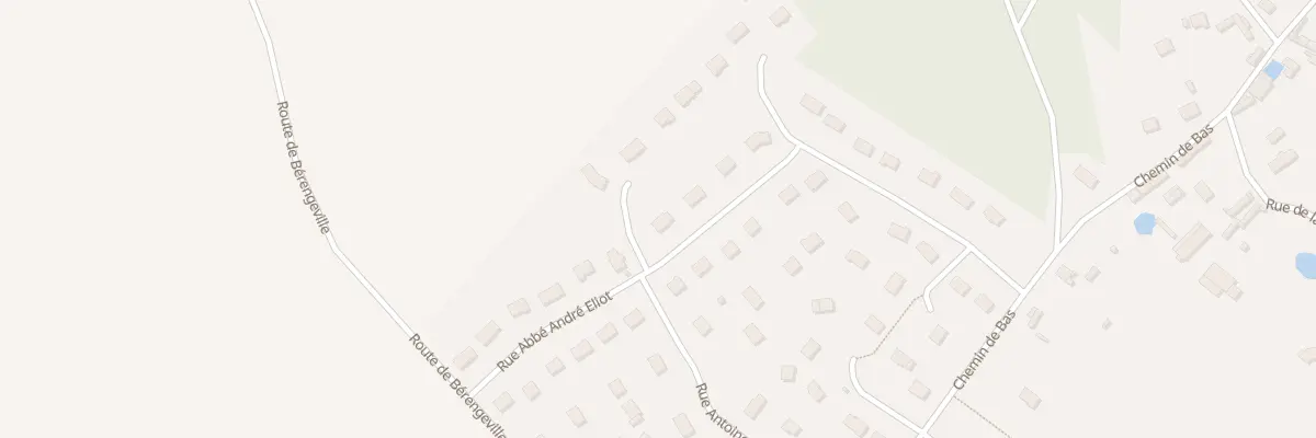 Plan du 18 Rue Abbe Andre Eliot à Sacquenville
