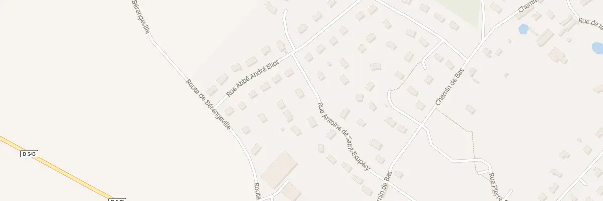 Plan du 19 Rue Antoine de Saint-exupéry à Sacquenville