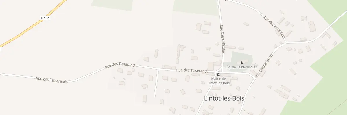 Plan du 11 Rue des Tisserands à Lintot-les-Bois