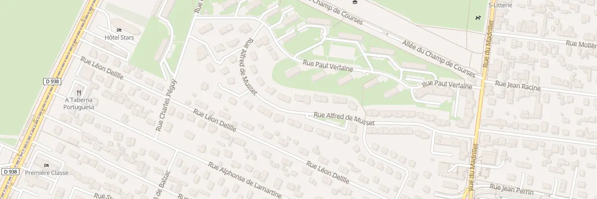 Plan du 15 Rue Alfred de Musset à Saint-Étienne-du-Rouvray