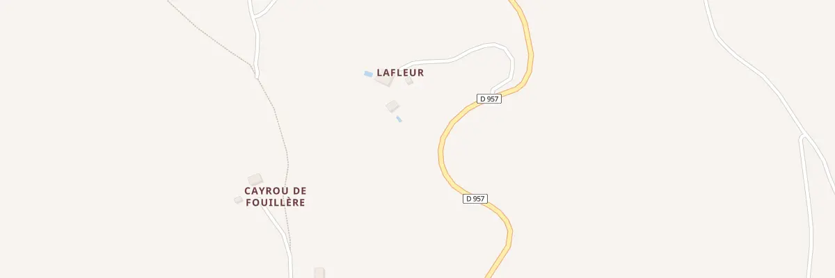 Plan du 1226 Rte de Sainte Thècle à Montesquieu