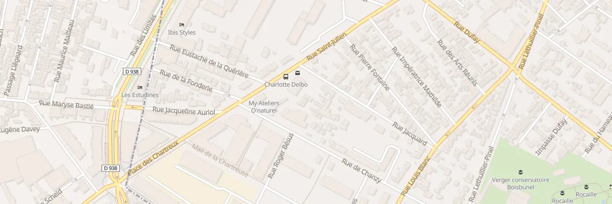 Plan du 47 Rue Jacquard à Rouen