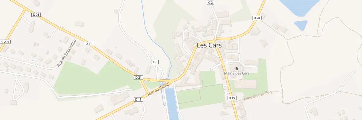 Plan du 16 Rue du Canal aux Cars