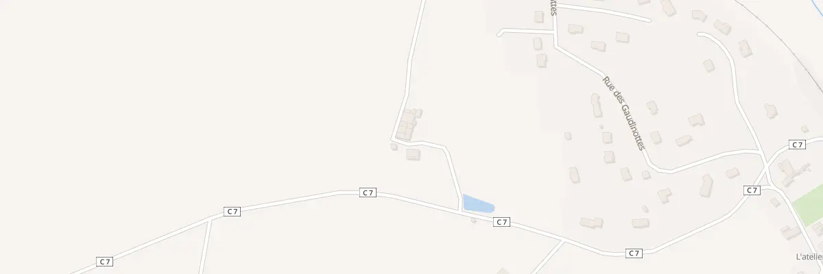 Plan du 5749 Les Gaudinottes au Dorat