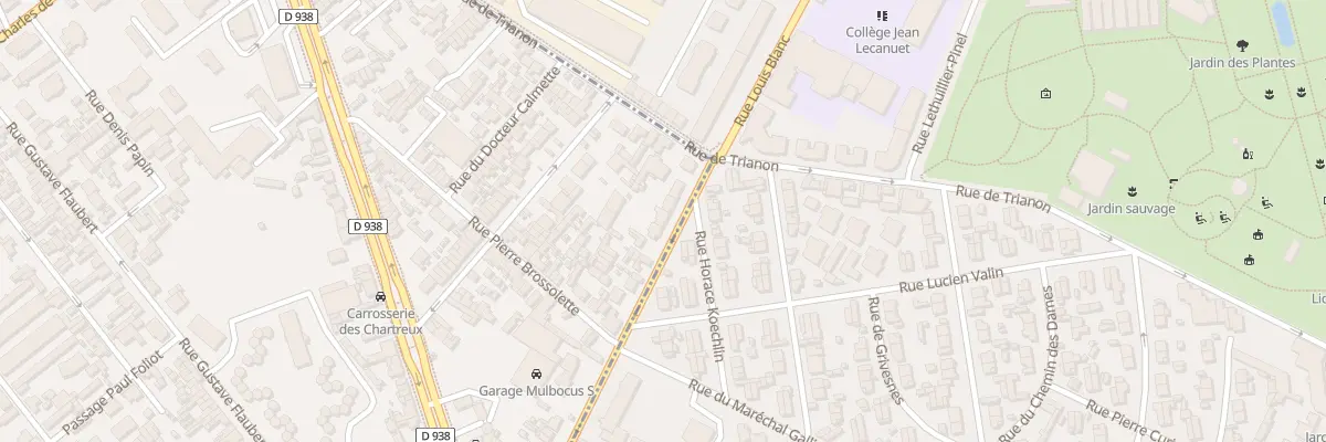 Plan du 6 Rue Gambetta au Petit-Quevilly