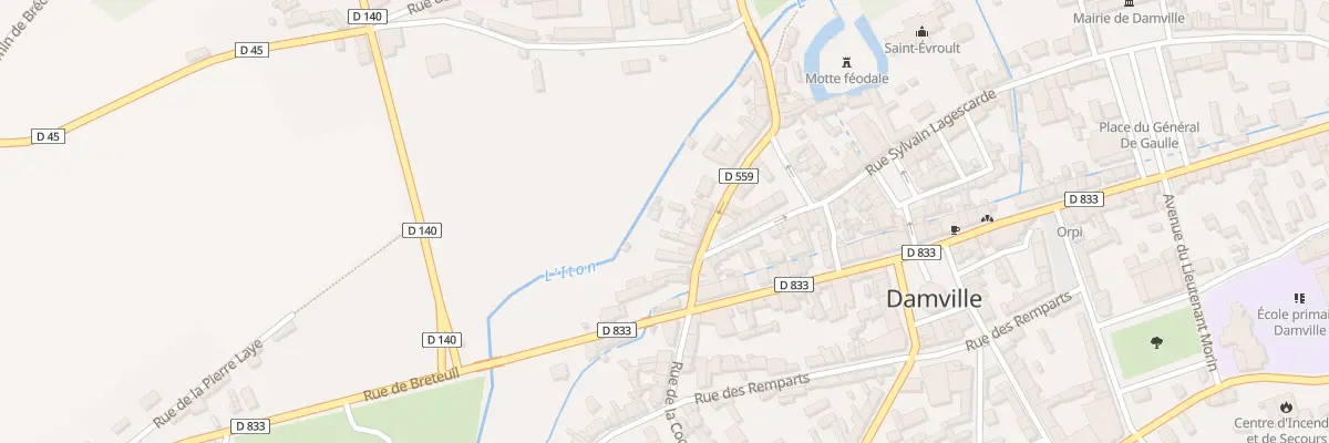 Plan du 15A Rue de l’Hôtel Dieu à Mesnils-sur-Iton