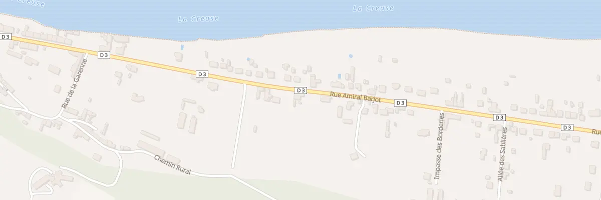 Plan du 46 Rue Amiral Barjot au Blanc