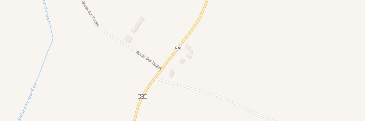 Plan du 1254 Rte de Castelsarrasin à Garganvillar