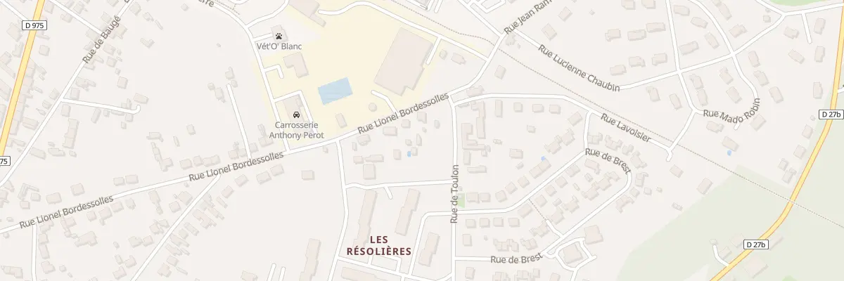 Plan du 30 Rue Lionel Bordessolles au Blanc