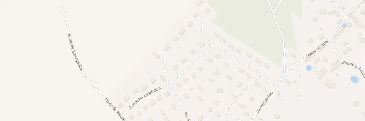 Plan du 16 Rue Abbe Andre Eliot à Sacquenville