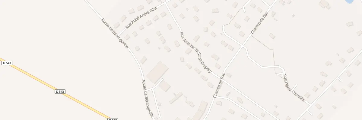 Plan du 9 Rue Antoine de Saint-exupéry à Sacquenville