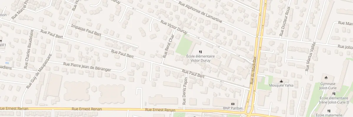 Plan du 22 Rue Paul Bert à Saint-Étienne-du-Rouvray