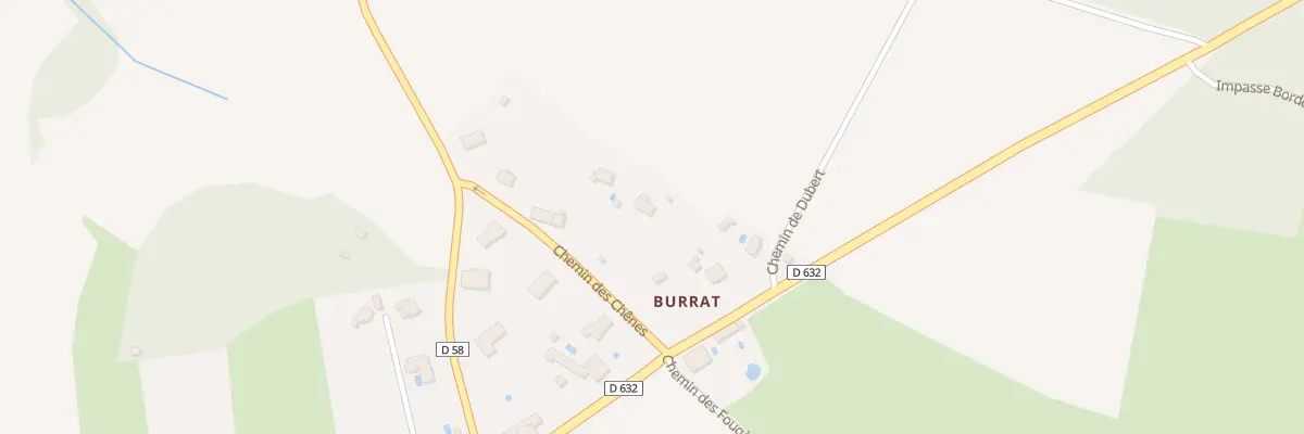 Plan du 5001F Burrat à Bragayrac