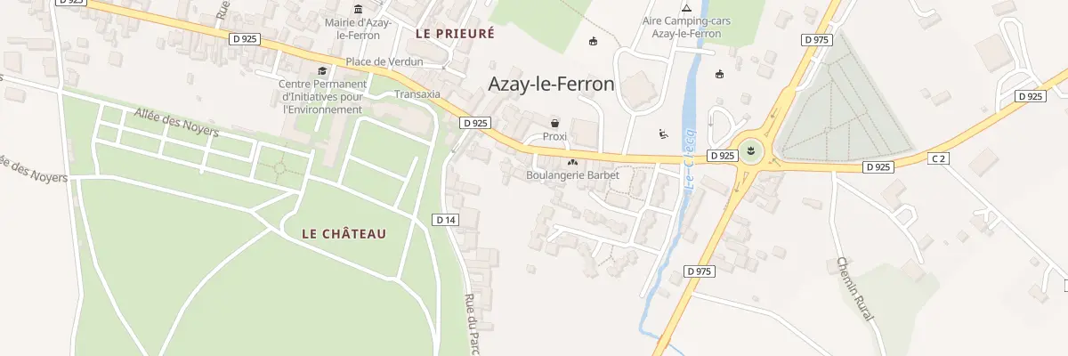 Plan du 17 Rue Hersent Luzarche à Azay-le-Ferron