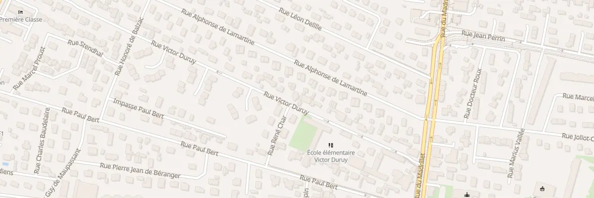 Plan du 16 Rue Victor Duruy à Saint-Étienne-du-Rouvray