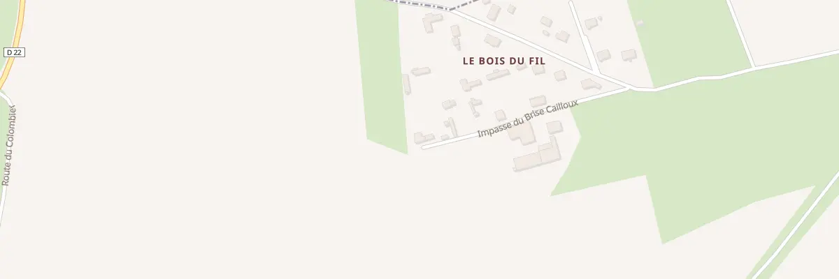 Plan du 224 Imp du Brise Cailloux à Vassonville