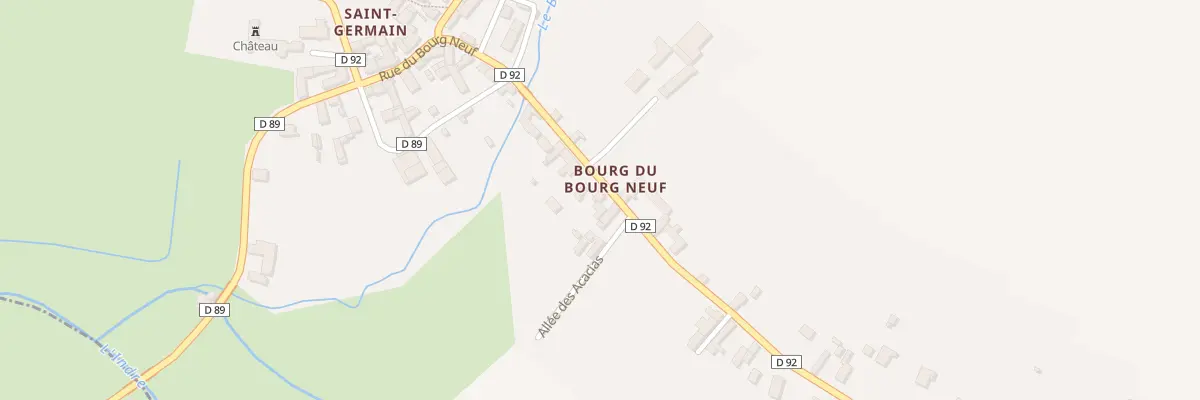 Plan du 24B Rue du Bourg Neuf à Saint-Jean-Saint-Germain