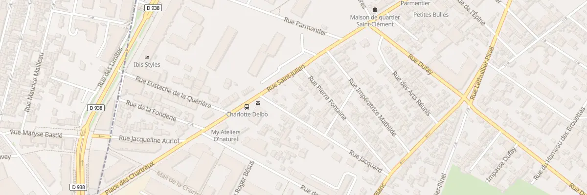 Plan du 241A Rue Saint-Julien à Rouen