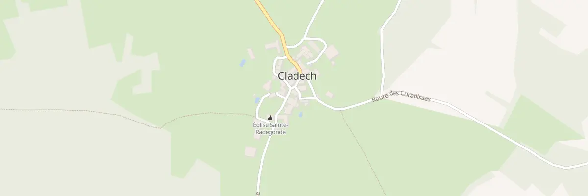 Plan du 33 Le Bourg à Cladech