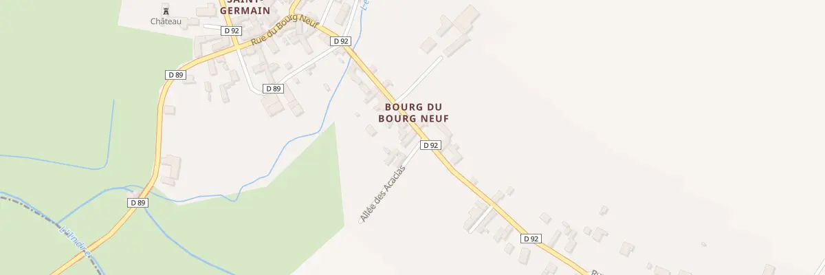Plan du 26 Rue du Bourg Neuf à Saint-Jean-Saint-Germain
