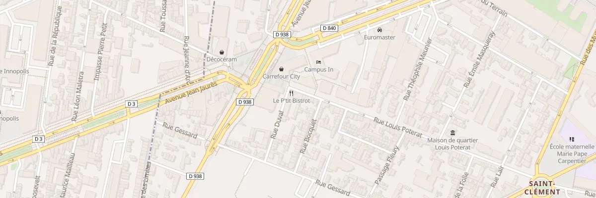 Plan du 95 Rue Louis Poterat à Rouen