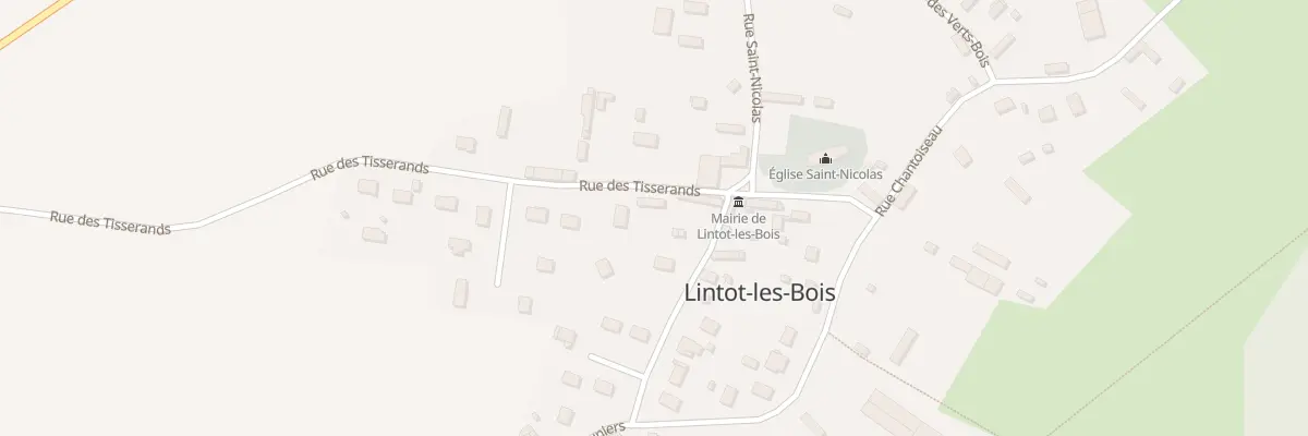 Plan du 6 Rue des Tisserands à Lintot-les-Bois