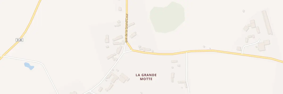 Plan du 6 La Grande Motte au Mesnil-Thomas