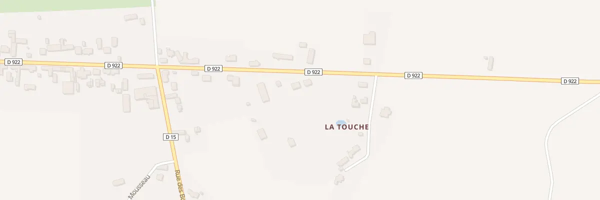 Plan du 10 La Touche à Chassant