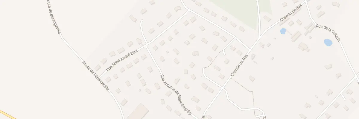 Plan du 10 Rue Antoine de Saint-exupéry à Sacquenville