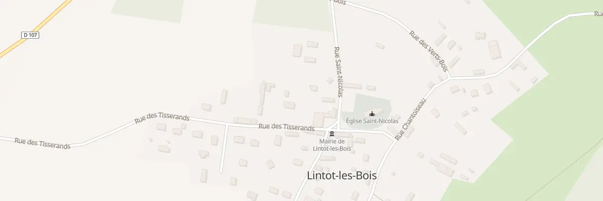 Plan du 5 Rue des Tisserands à Lintot-les-Bois
