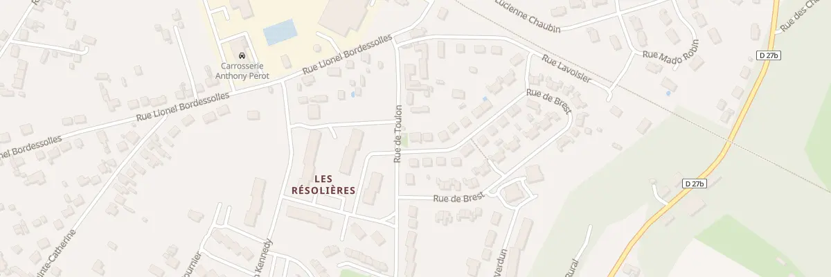 Plan du 58 Rue de Brest au Blanc