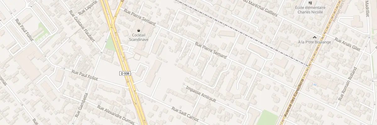 Plan du 98B Rue Pierre Semard au Petit-Quevilly